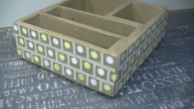 Переделка и декор коробок вырубкой . смотреть онлайн