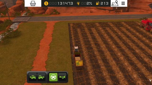 Собираем пшеницу и соломы для коров и засееваем картошку (ферма)