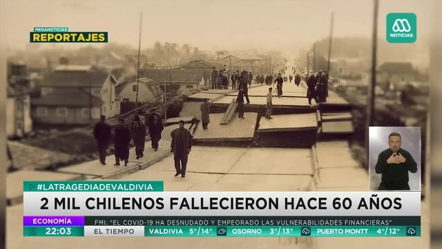 Reportaje | La tragedia de Valdivia: 60 años del gran terremoto смотреть онлайн