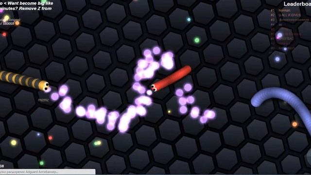 Slither.io (GamePlay) смотреть онлайн