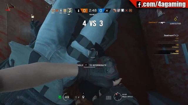 The NBA Champion Caveira- Rainbow Six Siege gameplay смотреть онлайн