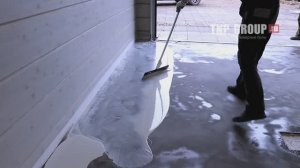 Шпаклевание бетонного основания