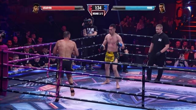 Мамука Усубян vs Масуд Минаи | Кикбоксинг | RCC Fair Fight смотреть онлайн
