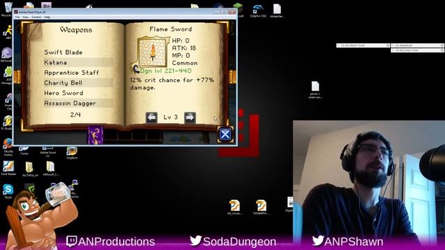 Soda Dungeon Dev Stream 1-7-2016 смотреть онлайн