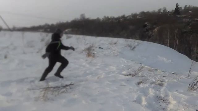 Паркур - В яру сальтухи крутим