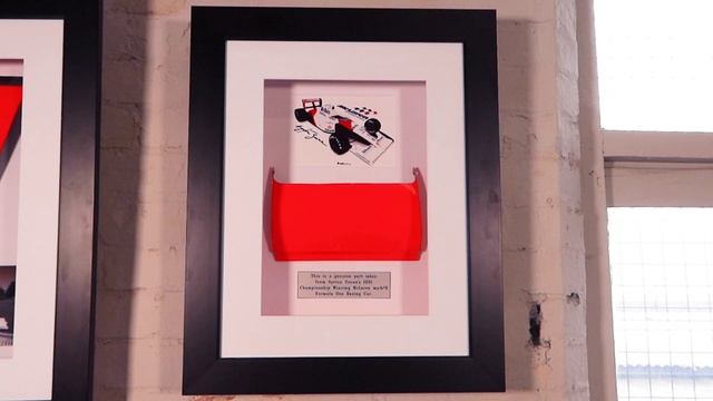 Genuine Parts from Ayrton Senna's McLaren MP4 6 1991 Championship Winning Car смотреть онлайн