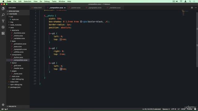 5 - 8. Building the About Section - Part 3 смотреть онлайн