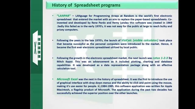 Spreadsheet Analysis (Microsoft Excel - 1) смотреть онлайн