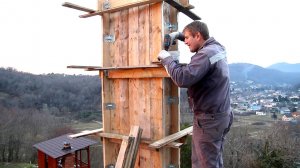Опалубка под одиночные колонны на втором этаже. Опалубка колонн. Сложная опалубка
