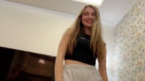 Сагласилась снять майку за донат🤩😛