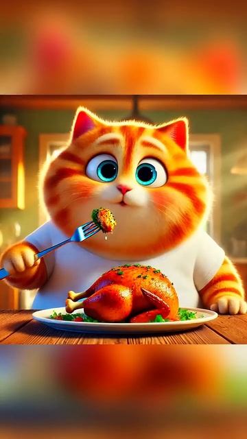 Котёнок обжора смотреть онлайн