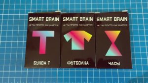 Smart brain Собери букву Т из 5 деталей Футболку из 9 деталей Часы из 8 деталей Ответ Решение