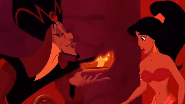 Aladdin (1992) Jasmine Confronts Jafar Scene