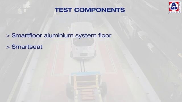Crash test: Vehicle front and rear collision with AMF-Bruns components смотреть онлайн