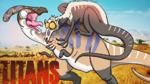 Путь титанов: выживание за МЭЙПА динозавр вампир