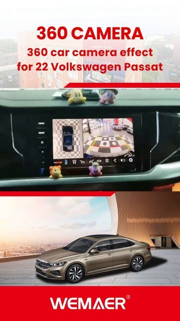 Discover the Wemaer 360 Car Camera System for your 2022 VW Passat! 🚗✨ смотреть онлайн
