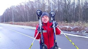 Лыжероллерная тренировка в Лосином острове 30-го января 2025 года