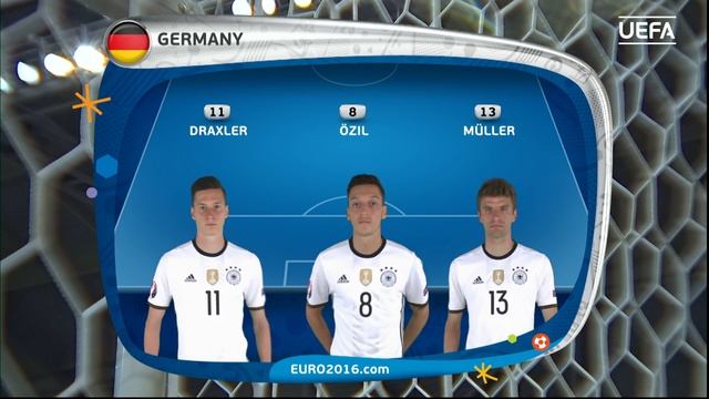 Germany line-up v Slovakia: UEFA EURO 2016 смотреть онлайн