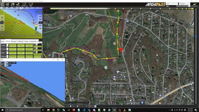 Flight Simulation in Mission Planner смотреть онлайн