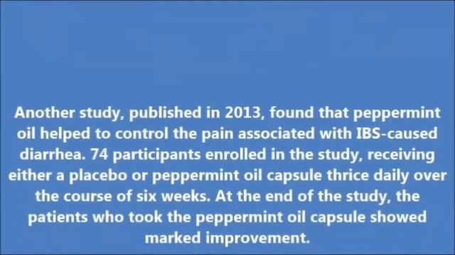 650 Patients Struggling to Manage IBS Were Given Peppermint Oil смотреть онлайн
