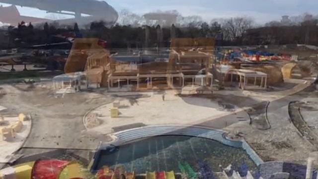Sunset Resort Water Park - Construction Updates - 28.01.2016 смотреть онлайн