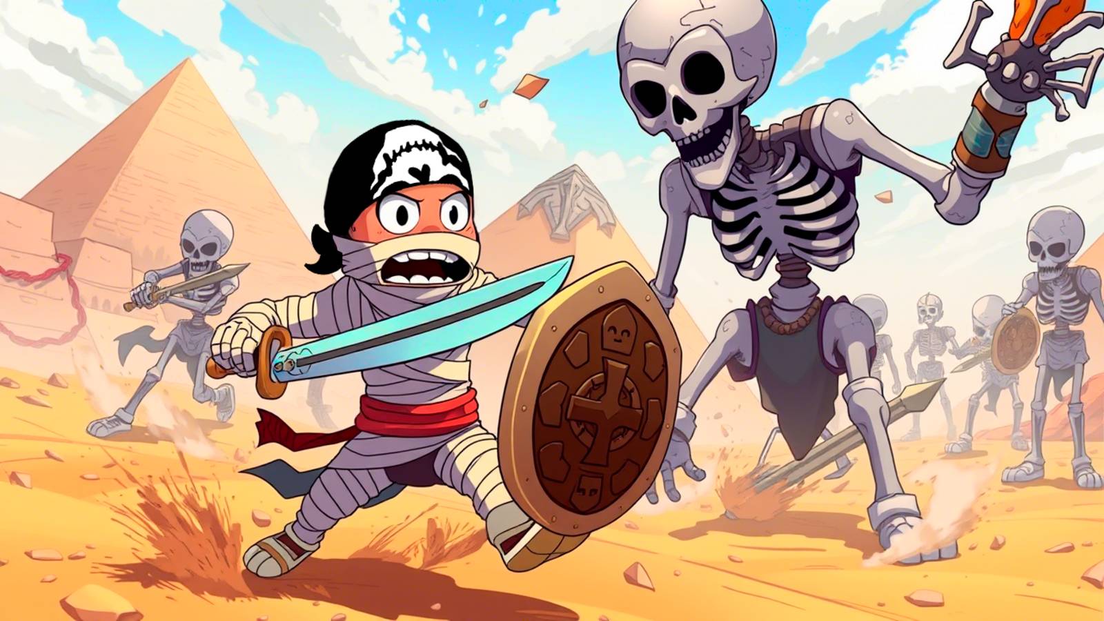 Не стоило заходить в его гробницу. Он прокачался и всех победил! смотреть онлайн