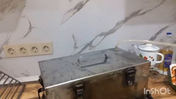 Горячее копчение сала гривы стригуна дома (конское сало). Халяль сало.