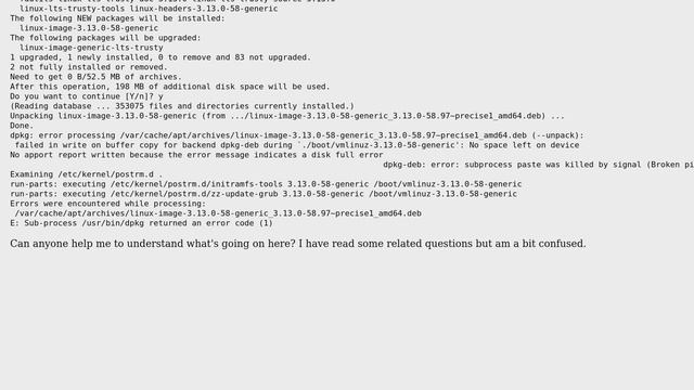 Ubuntu: Can't install anything? смотреть онлайн