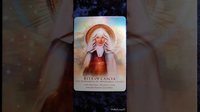 Rita of Cascia ♀️ The Patroness of Impossible Causes ♀️ Divine Feminine Oracle card meaning смотреть онлайн
