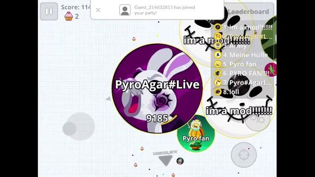 Agar.io Livestream (Eu-Central-1) Road to 350 SUBS смотреть онлайн