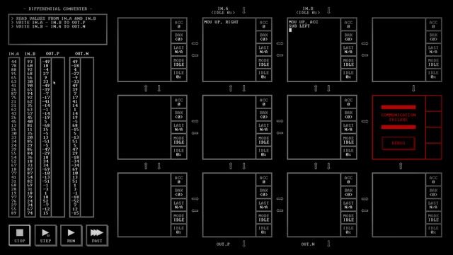 Paul plays TIS-100 3 (Differential Converter) смотреть онлайн