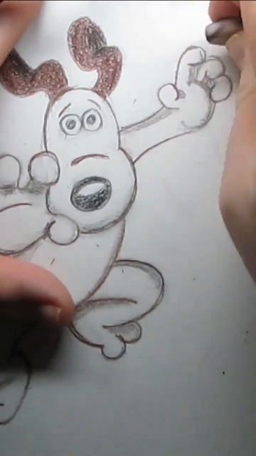 A CLIP FROM MY GROMIT FROM WALLACE AND GROMIT SPEED DRAWING #shorts | DROIDMONKEY смотреть онлайн