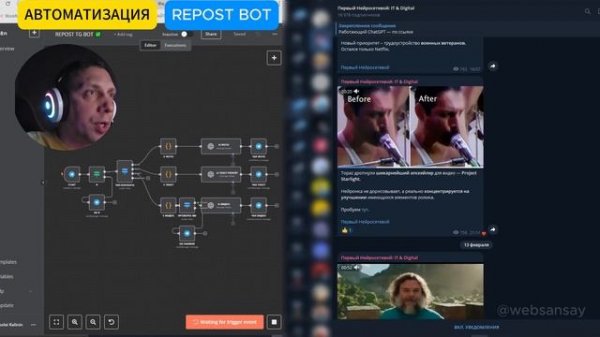 АВТОМАТИЗАЦИЯ TELEGRAM REPOST BOT