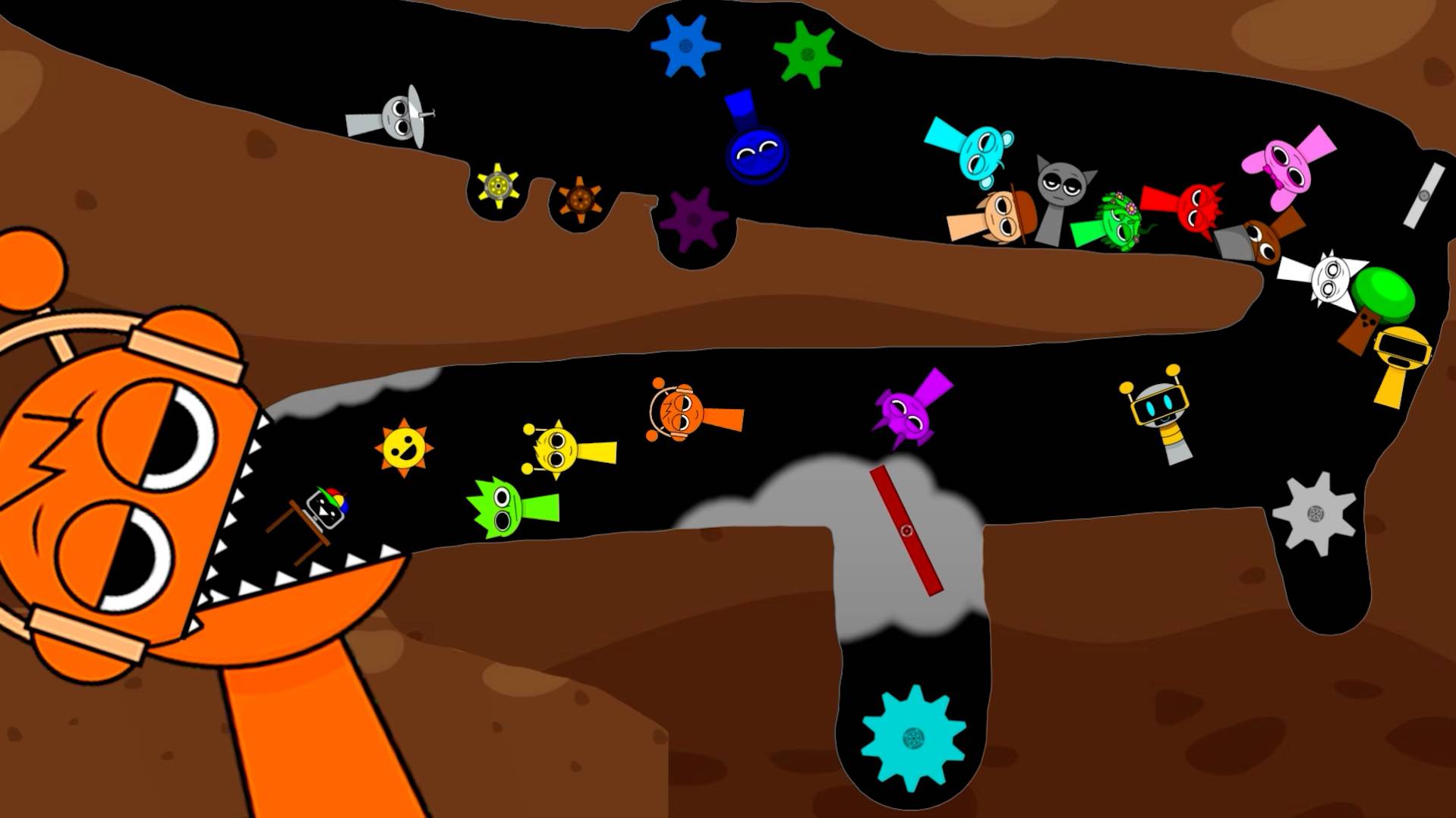 ОРЕН ПОЕДАЕТ ВСЕХ ОСТАЛЬНЫХ СПРУНКИ смотреть онлайн