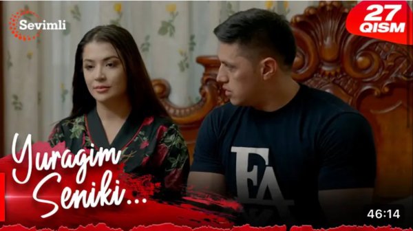 Yuragim seniki 27-qism (milliy serial)  Юрагим сеники 27-қисм (миллий сериал) - YouTube