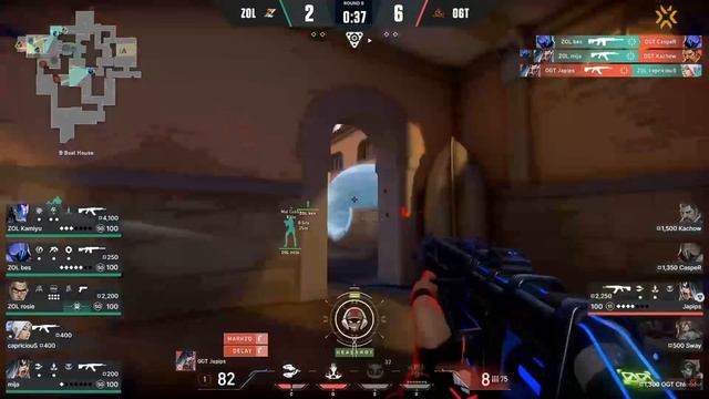 Map 1 Highlights - Orangutan Female VS ZOL Meraki | VALORANT Game Changers APAC Elite смотреть онлайн