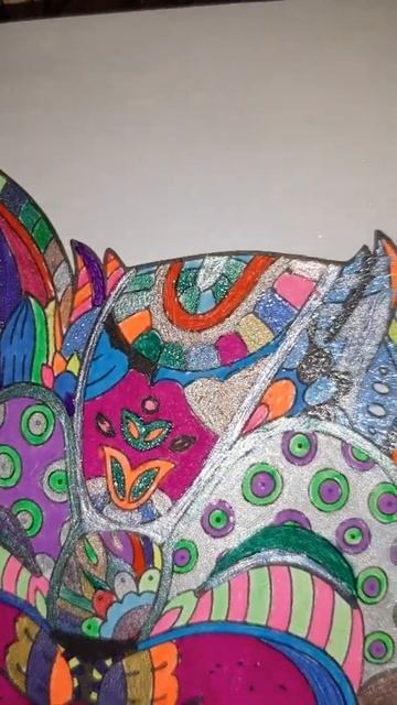 антистресс рисование кошка кот 2 с Nilena Sans #shorts смотреть онлайн