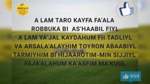 Fil surasi | Yod olish 30 marta | фил сураси ёд олиш | fil suresi  | fil surəsi |في سورسي #филсурас