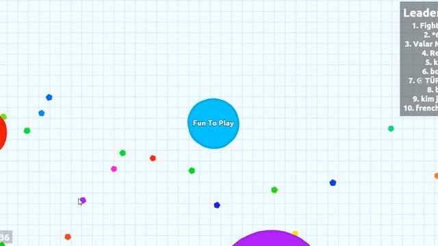 Agar.io:Мой канал захватил мир Agar.io.