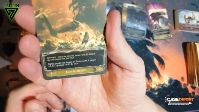 Présentation 7 fallen, opening d'un starter et de 11 boosters смотреть онлайн