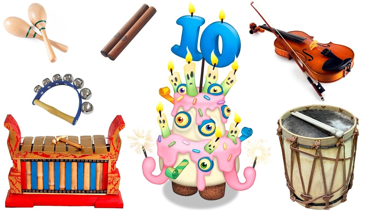 Сезонная Хижина - Все Актёры Озвучки и Инструменты Монстров (My Singing Monsters) (Мсм)