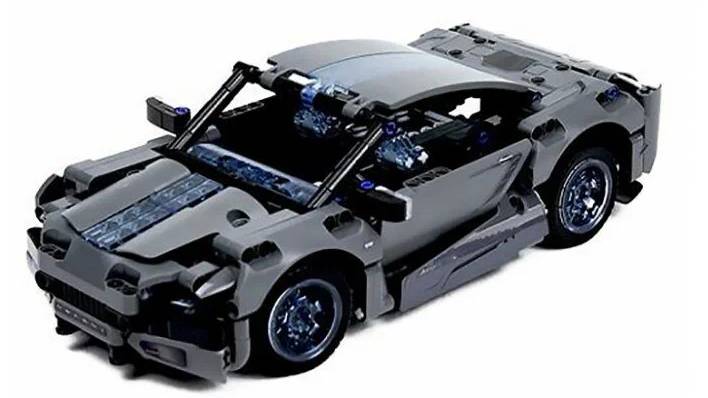 Видео инструкция по сборке конструктора Onebot Building Block Supercar OBJZF61AIQI - черный