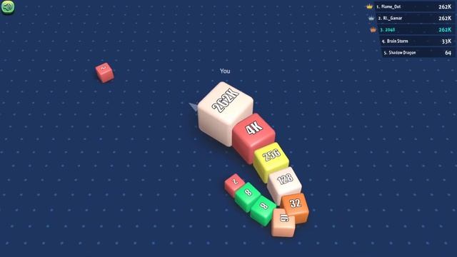 Cubes 2048.io mobile game world record Best gameplay смотреть онлайн