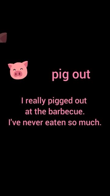 Expressão idiomática com animais. Pig / pig out. Você sabe o que significa? @grammar_drops смотреть онлайн