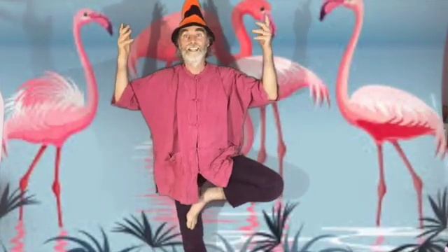 The Blissful Child - Kids Yoga - Flamingo Pose смотреть онлайн