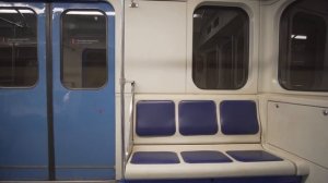 Russia, Moscow, metro ride from Зя́бликово to Шипи́ловская