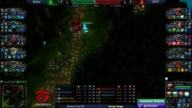 Meka vs GRIF | Групповой этап Season Cup #3 смотреть онлайн