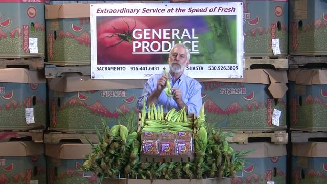 Produce Beat:  Fresh Corn; Sunshine Raspberries