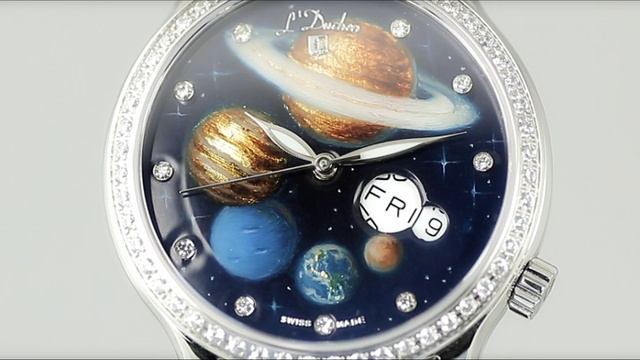 Часы серии Art Collection D 713.1 - Парад Планет смотреть онлайн