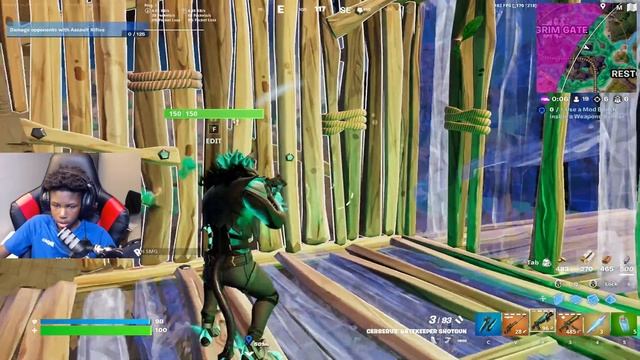 I Became CERBERUS in fortnite смотреть онлайн